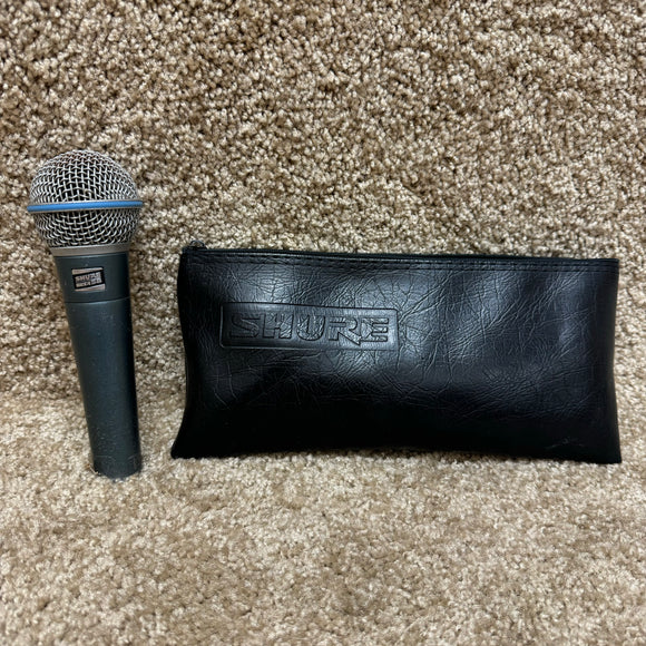 Vintage Shure Beta 58 Supercardioid Dynamic Mic – Mountain Music