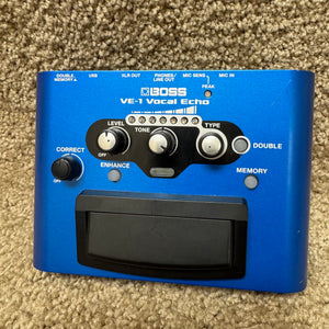 Boss VE-1 Vocal Echo