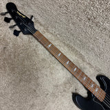 Hardluck Kings Bombshell Chop Shop Series 5-String J Bass Black Matte