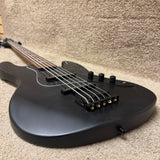 Hardluck Kings Bombshell Chop Shop Series 5-String J Bass Black Matte