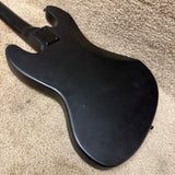 Hardluck Kings Bombshell Chop Shop Series 5-String J Bass Black Matte