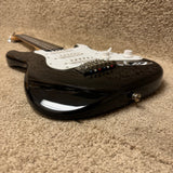 Squier Mini Strat Guitar Black 3/4