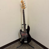 Fender Standard MIM Jazz Bass Midnight Wine Splatter-Guard 2000 Left-Handed