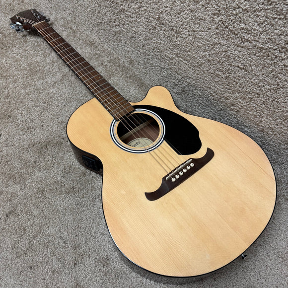 Fender FA-135 Concert Cutaway Electric Natural