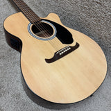 Fender FA-135 Concert Cutaway Electric Natural