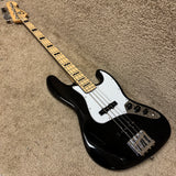 Fender Geddy Lee Signature Jazz Bass 2021 MIM Black w/ Gig Bag