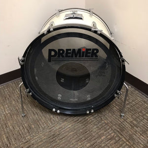 Premier Bass Kick Drum 22x16 Faded White MIE