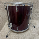 Yamaha YD Floor Tom 16x16 Burgundy