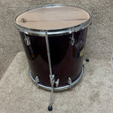 Yamaha YD Floor Tom 16x16 Burgundy