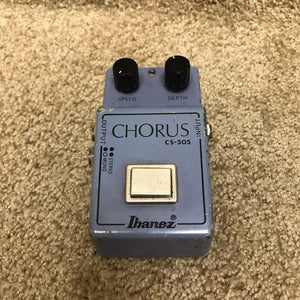 Ibanez Maxon CS-505 Stereo Analog Chorus Lavender MIJ