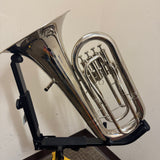 Mendini MEP-N Nickel 4-Valve Euphonium w/ Case
