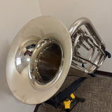 Mendini MEP-N Nickel 4-Valve Euphonium w/ Case