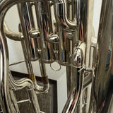 Mendini MEP-N Nickel 4-Valve Euphonium w/ Case