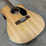 Fender CD-60SCE Dreadnought Cutaway 12-String Acoustic Guitar