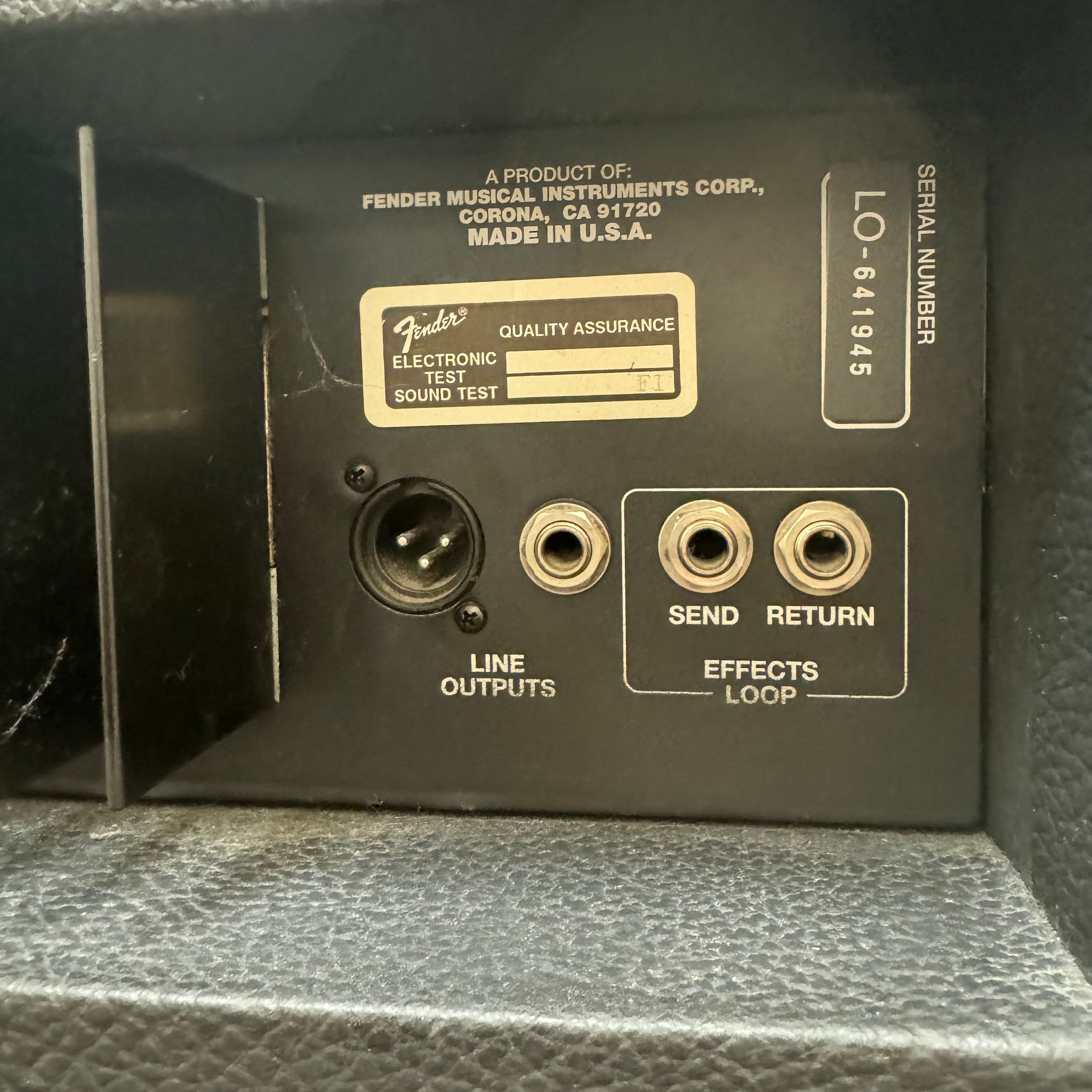 Fender BXR Two Hundred Bass Combo Amp USA – Mountain Music