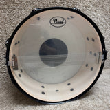 Pearl Forum Snare Drum Off White w/ Black Hardware 14x5.5"