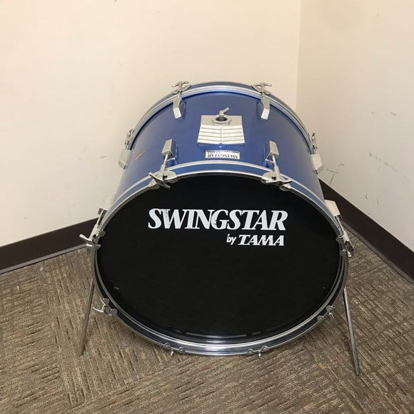 Tama Swingstar 1990s Bass Kick Drum 22x16 Blue