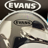 Evans Corps Tenor Tom Drum Head Clear 8"