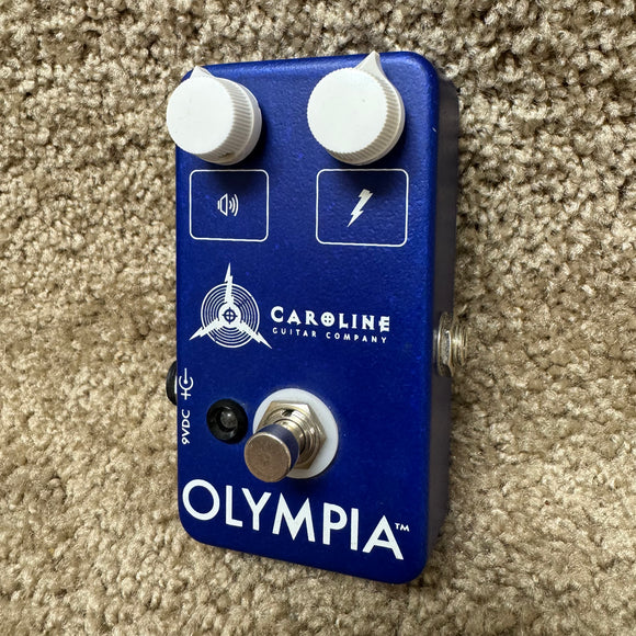 Caroline Guitar Company Olympia Fuzz Blue