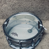 Ludwig Rocker Snare 14x6.5" Chrome B/W Badge w/ Upgrades