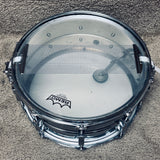 Ludwig Rocker Snare 14x6.5" Chrome B/W Badge w/ Upgrades