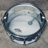 Ludwig Rocker Snare 14x6.5" Chrome B/W Badge w/ Upgrades