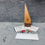 Kelischek Soprano Chromatic Bowed Psaltery 22 Strings w/ Tuning Wrench AS IS