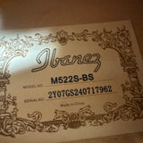 Ibanez M522S-BS F-Style Mandolin Brown Sunburst