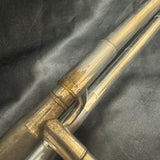 King by H N White Silver-Tone Trombone 1930s