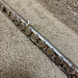 Armstrong 305B Open Hole Flute B Foot Joint Silver Headjoint Gold Lip Plate