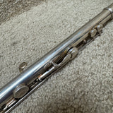 Armstrong 305B Open Hole Flute B Foot Joint Silver Headjoint Gold Lip Plate