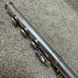 Armstrong 305B Open Hole Flute B Foot Joint Silver Headjoint Gold Lip Plate