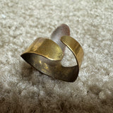 Perfect Touch Finger Pick Brass Medium Wraparound Style