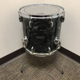 Whitehall Floor Tom 14x14 Black Diamond Pearl 1960s MIJ