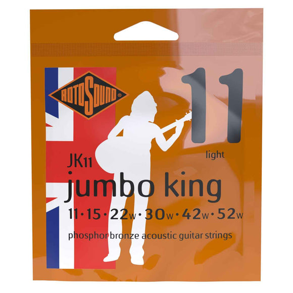 RotoSound Jumbo King Acoustic Strings Set Light