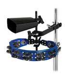 LP Tambourine / Cowbell Kit w/ Mounting Bracket
