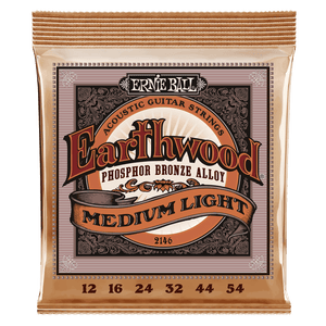 Ernie Ball Earthwood Strings Phosphor Medium Light