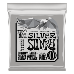 Ernie Ball Electric Guitar Strings Set John Mayer Silver Slinky