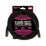 Ernie Ball XLR Microphone Cable Black 15 Foot