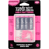 Ernie Ball USB-C Rechargeable AA Battery by Paleblue 4-Pack