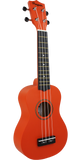 Amahi PGUKOR Soprano Tropical Penguin Uke Orange W/ Bag