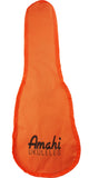 Amahi PNUKOR Soprano Ukulele Tangerine with Bag