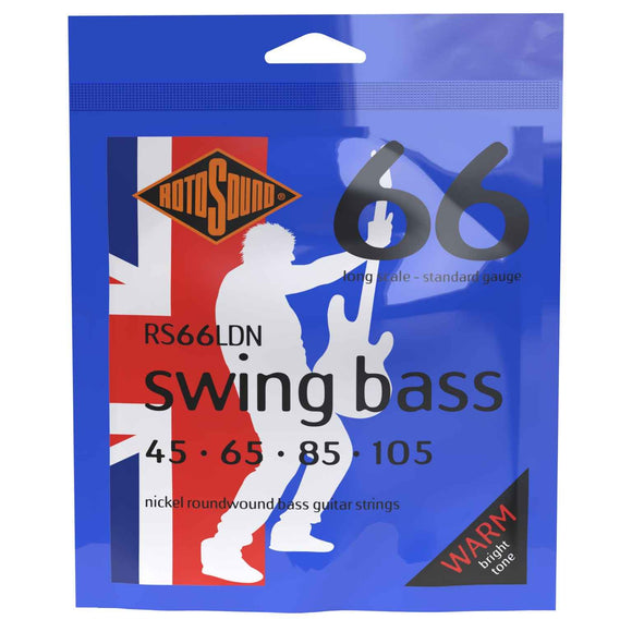 RotoSound Nickel Swing Bass 66 Standard 4 String Set