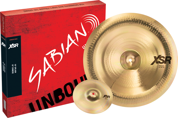 Sabian XSR Effects Pack China & Splash Cymbals