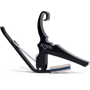 Kyser KG6B Quick Change Trigger Guitar Capo Black