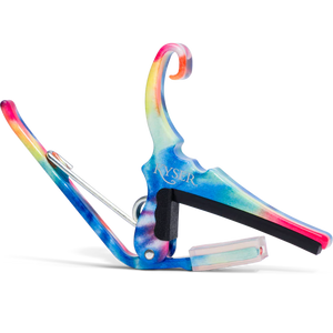 Kyser Quick Change Guitar Trigger Capo Tie Dye