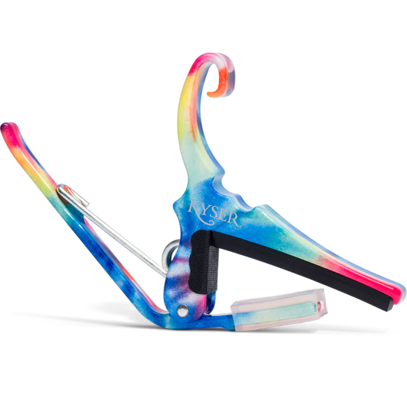 Kyser Quick Change Guitar Trigger Capo Tie Dye