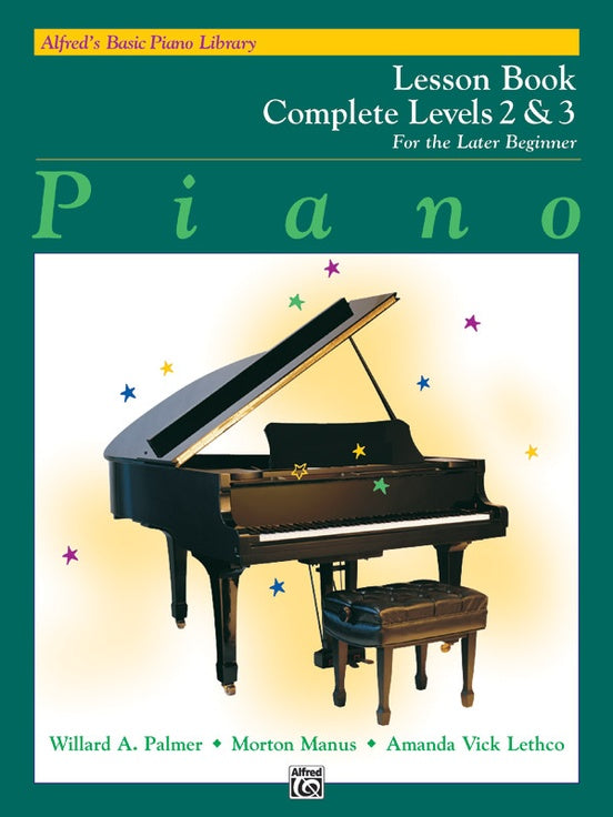 Alfred Basic Piano Library Lesson Complete Levels 2 & 3