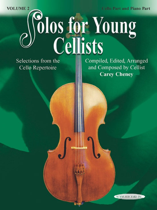 Solos for Young Cellists Volume 2 Cello and Piano Part