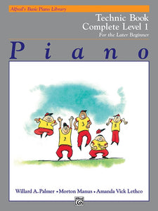 Alfred Basic Piano Library Technic Complete Level 1